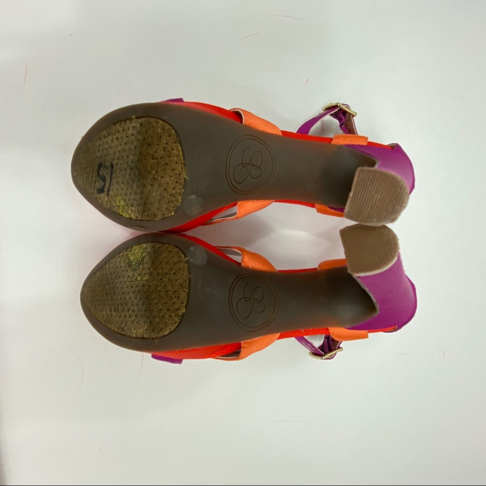Jessica Simpson Storsa Color Block Heels - Picture 8 of 12